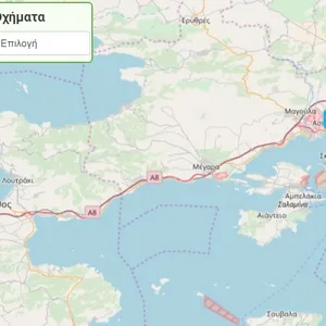 Οθόνη GPS παρακολούθησης στόλου VNT ΜΕΤΑΦΟΡΙΚΗ